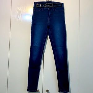 Calvin Klein blue jeans
